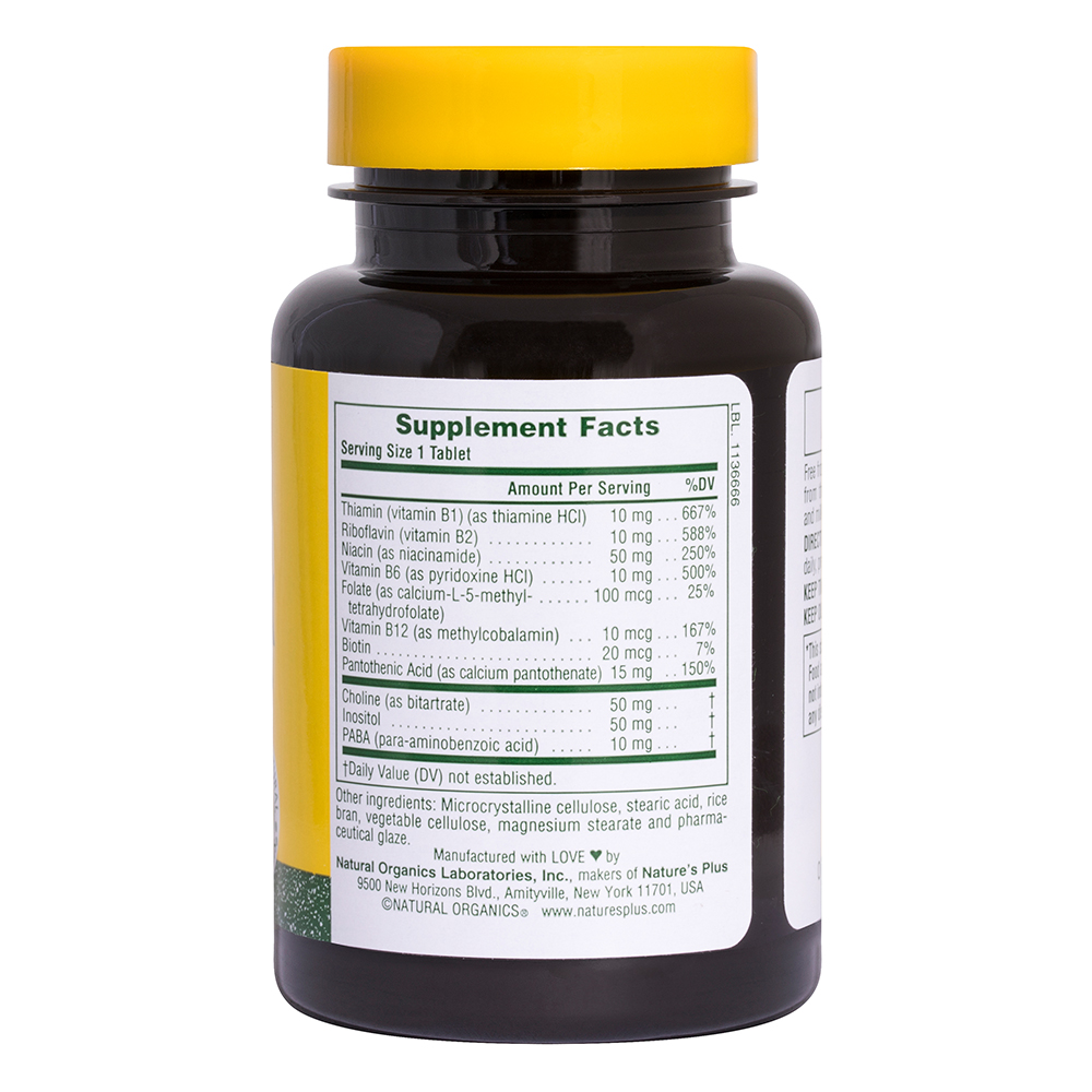 B COMPLEX with Rice Bran 90 Tablets Health Corner