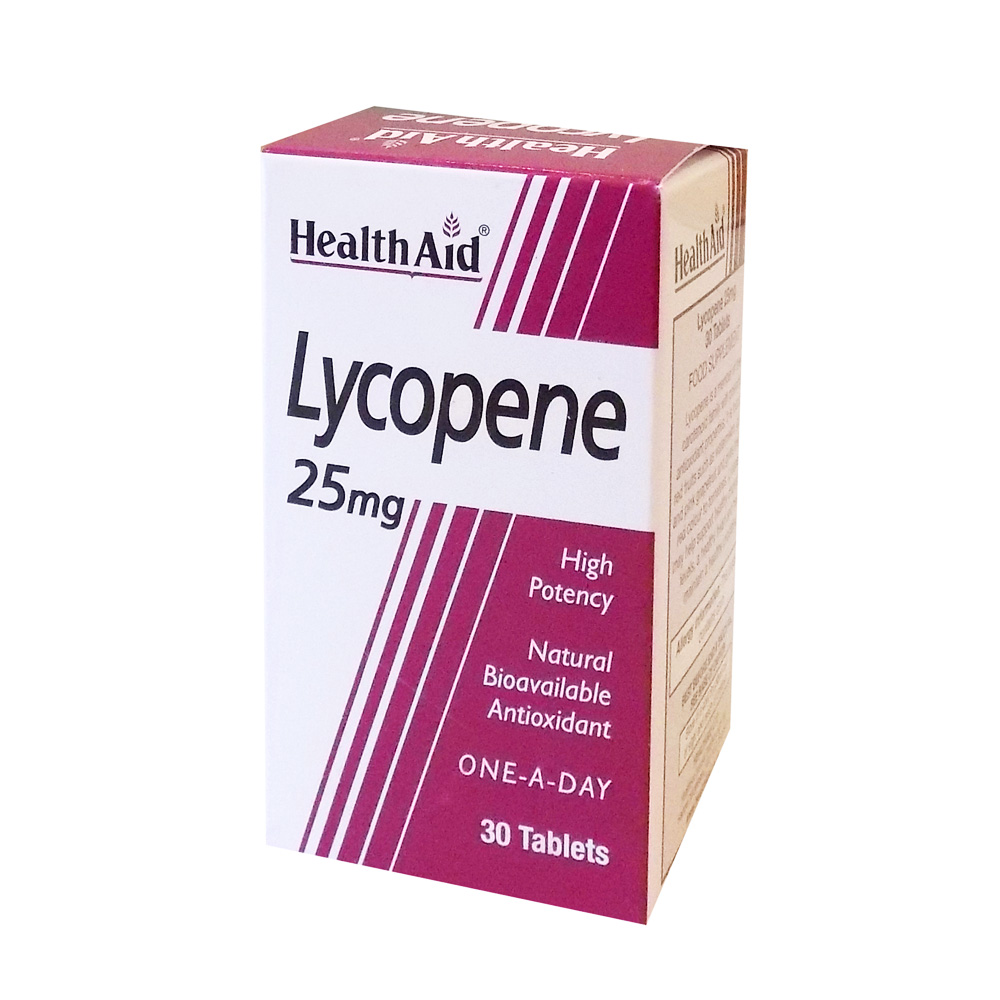 Lycopene 25mg capsules 30s Health Corner