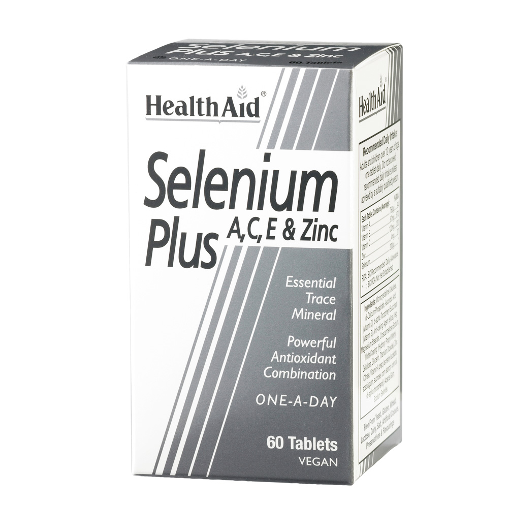 Selenium Plus (Vitamins A, C, E & Zinc) tablets 60's Health Corner