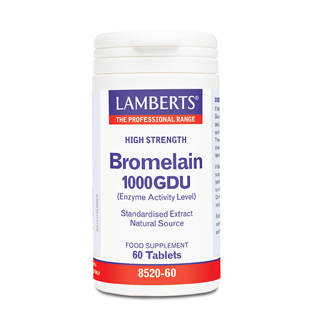 Bromelain 1000GDU 400mg 60caps Health Corner