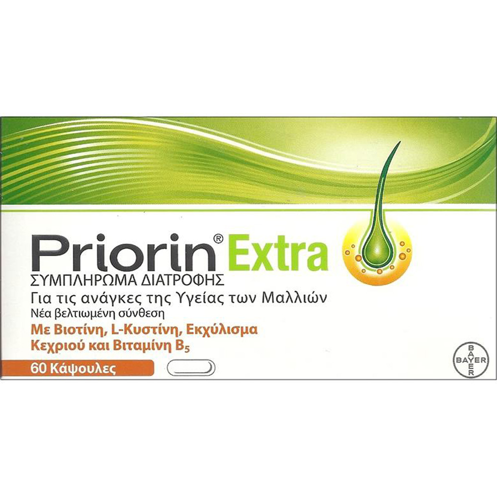 Priorin extra 60caps | Health Corner