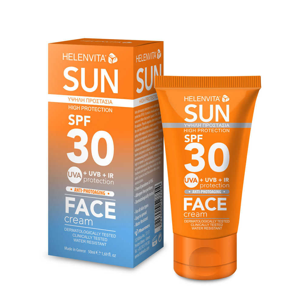 Sun Face Cream SPF30 (50ml) Health Corner