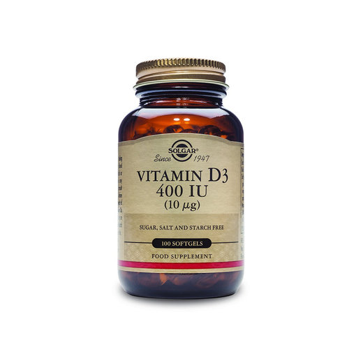Vitamin D3 400 Iu (10μg) 100s Softgels