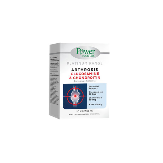 Platinum Arthrosis Glucosamine & Chondroitin 30caps