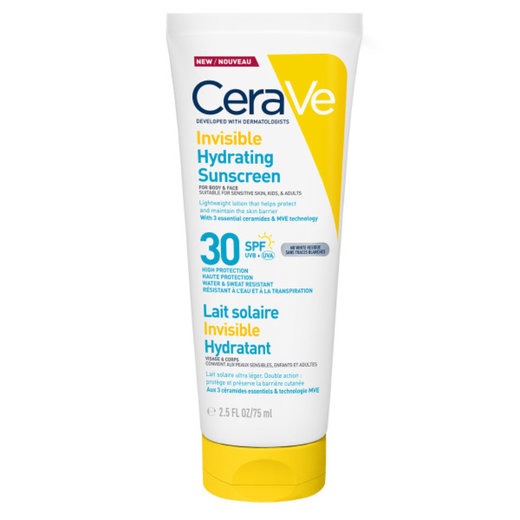 Invisible Hydrating Spf30​ Αντηλιακό Για Πρόσωπο Και Σώμα (75ml)