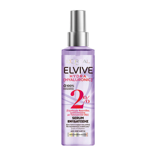 Elvive Hydra Hyaluronic Serum Ενυδάτωσης Μαλλιών (150ml)