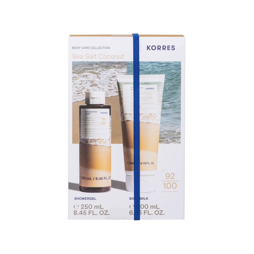 Body Care Collection Sea Salt Coconut Με Θαλασσινό Αλάτι Καρύδα Αφρόλουτρο 250ml + Γαλάκτωμα Σώματος 200ml